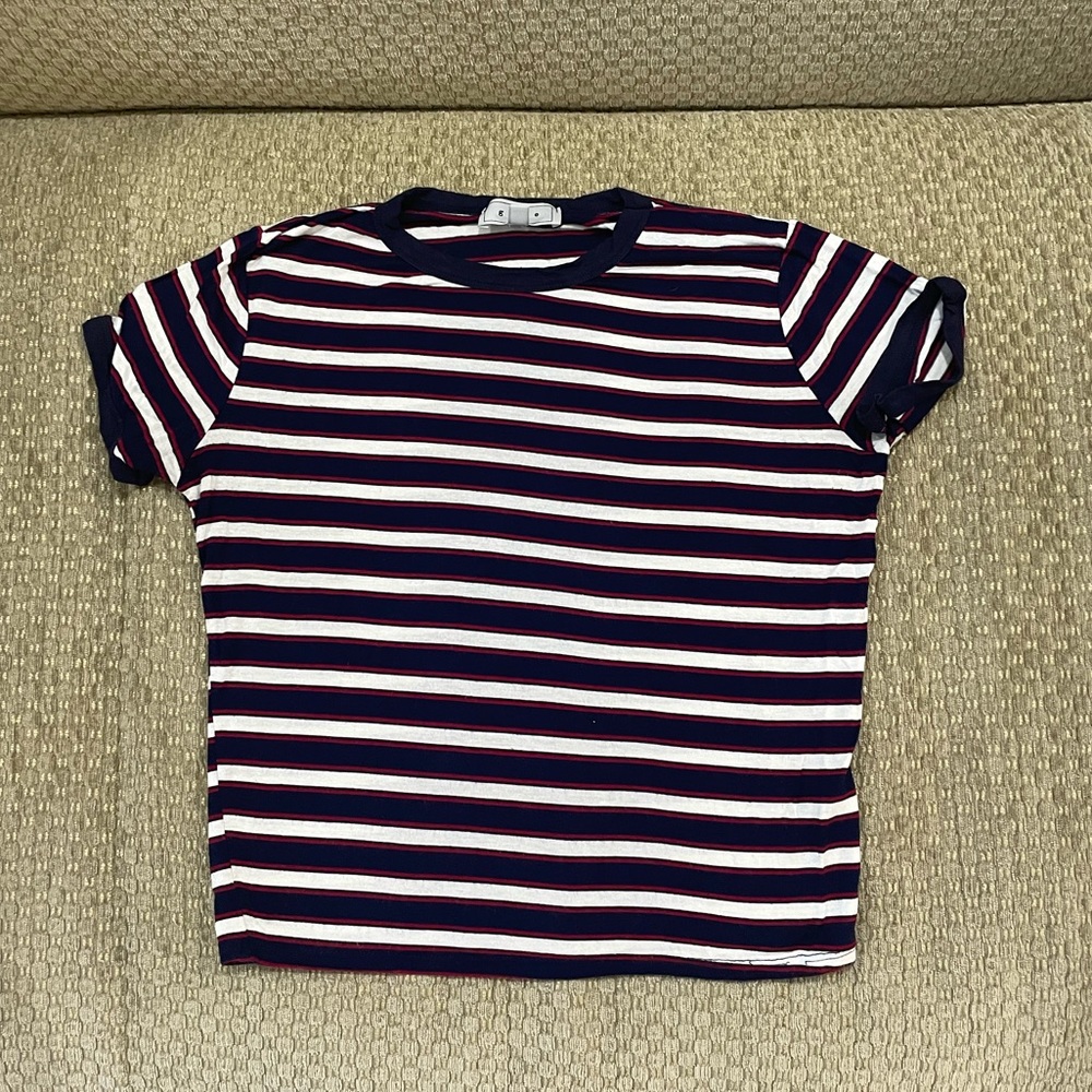 Striped Crop Top